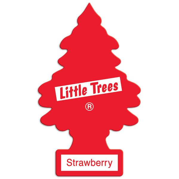 Car-Freshner Little Tree Air Fresheners 2-Pack, Strawberry U2S22012
